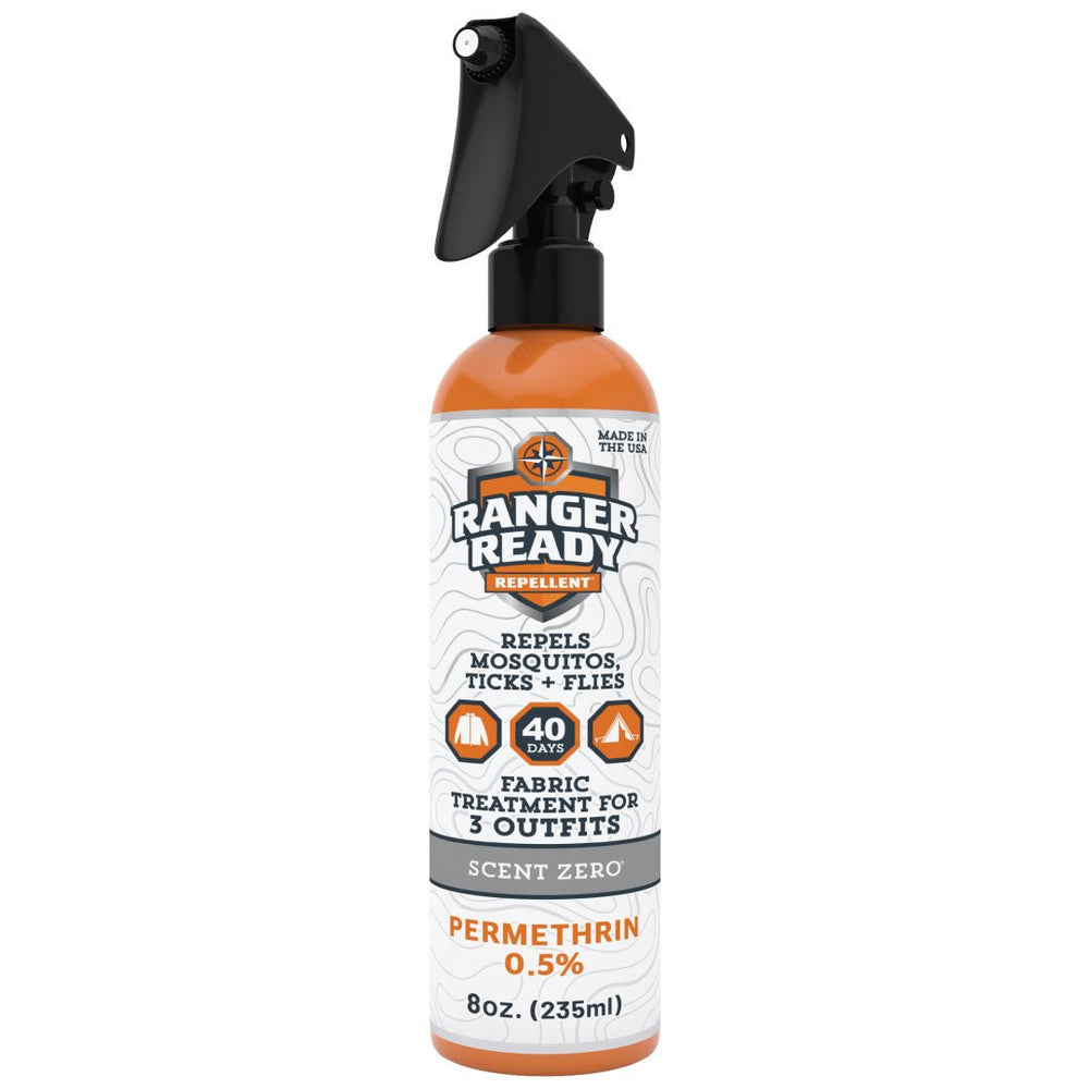 Ranger Ready Permethrin 0.5% fabric insect repellent spray, 8oz bottle